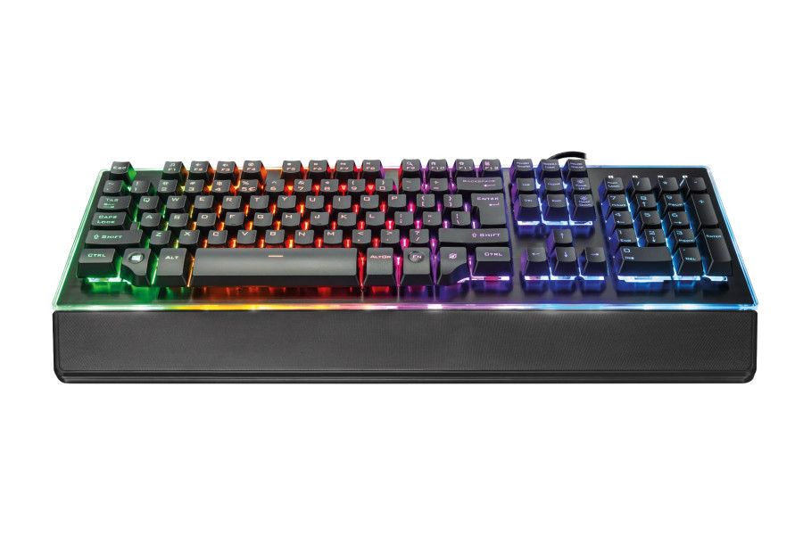 Клавиатура Trust GXT 860 THURA USB Black (21839). Цена, купить